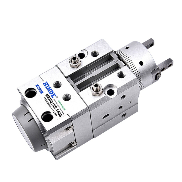 MRHQ 10/16/20/25 Double Acting Single Action Single Acting Angular Type Rotary Grippers Air Pneumatic Cylinder